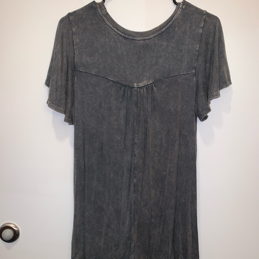 ALTARD STATE grey flowy top size M